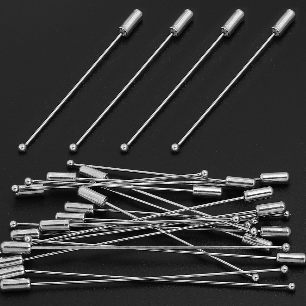 Embroidery Simple - 10pcs/lot 60 90mm Kupfer Rhodium Hut