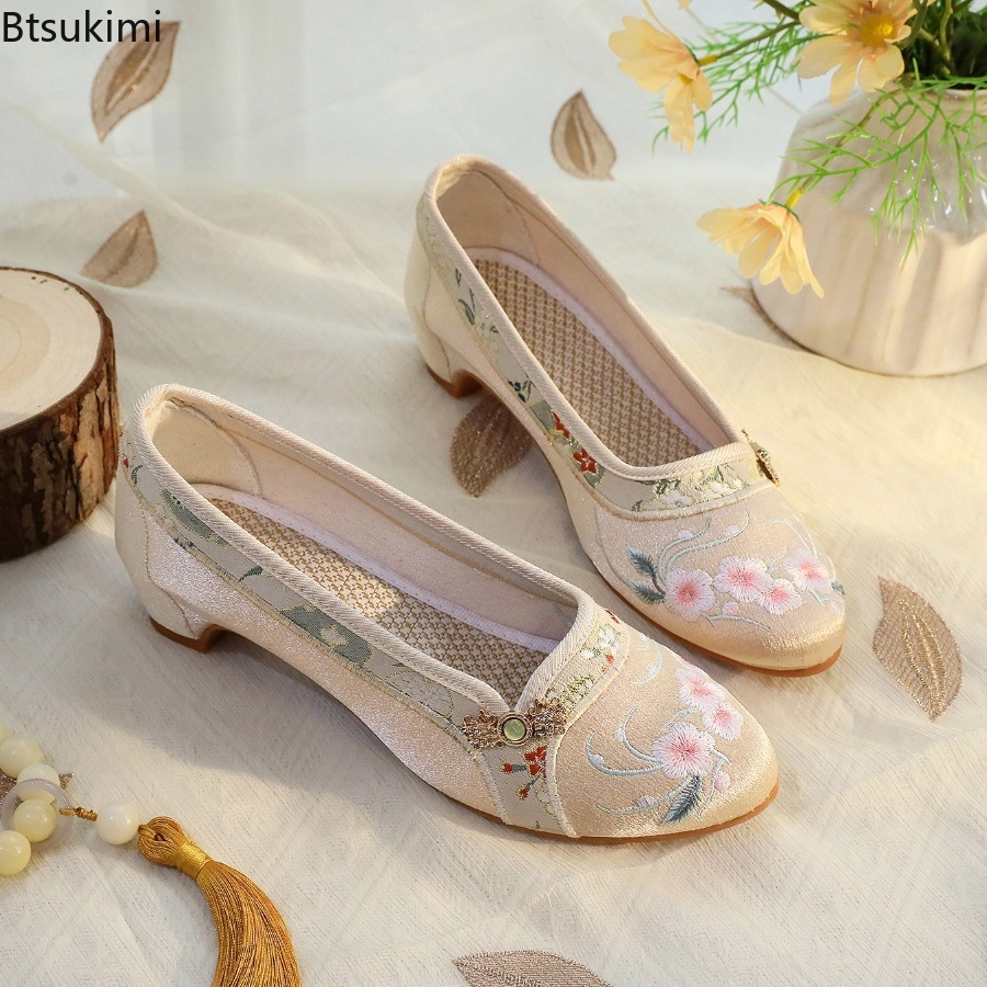 Embroidery Simple - 2026 Neue Damenschuhe im Ethno-Stil mit