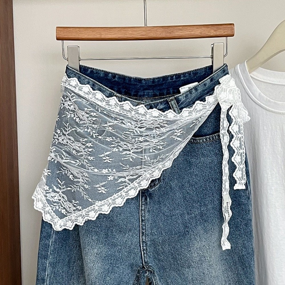 Weiche Y2K Dreieckstuch-Schürz – Embroidery Apron Bewertung und Preis