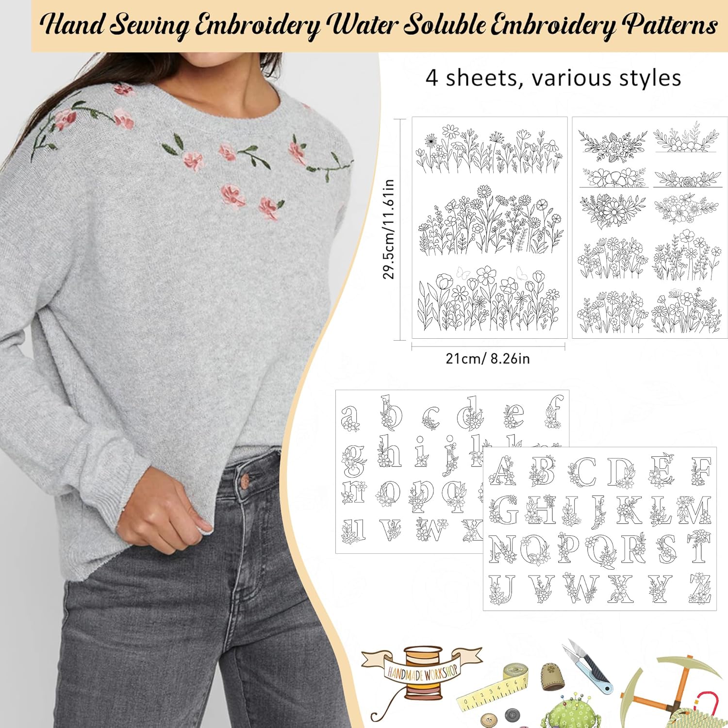 Stick And Stitch Wildflower Le – Embroidery Meaning Bewertung und Preis