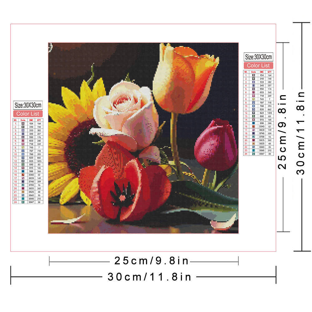 HUACAN Vollbohrer Diamant Male – Embroidery Rose Stitch Bewertung und Preis