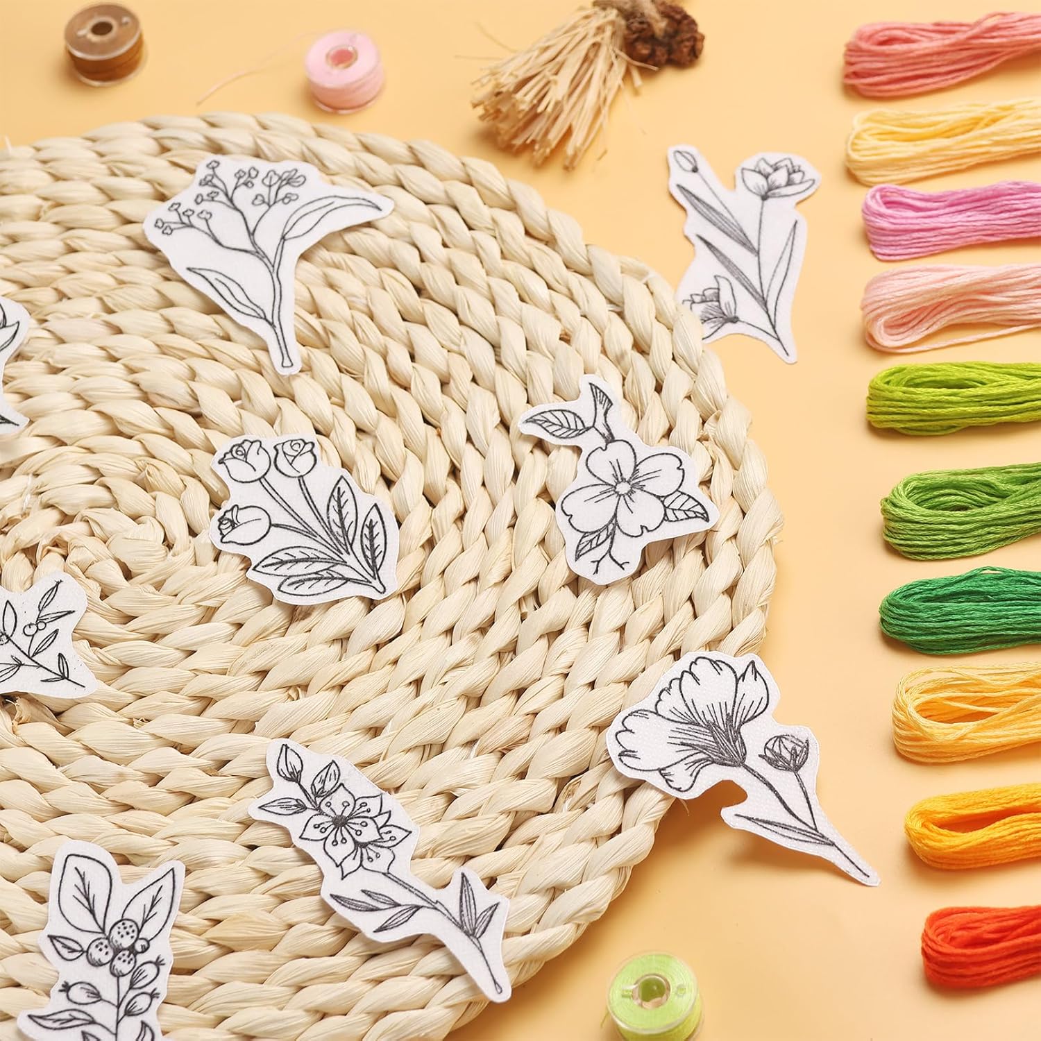 50 Stück wasserlösliche Sticks – Embroidery Quilting Bewertung und Preis