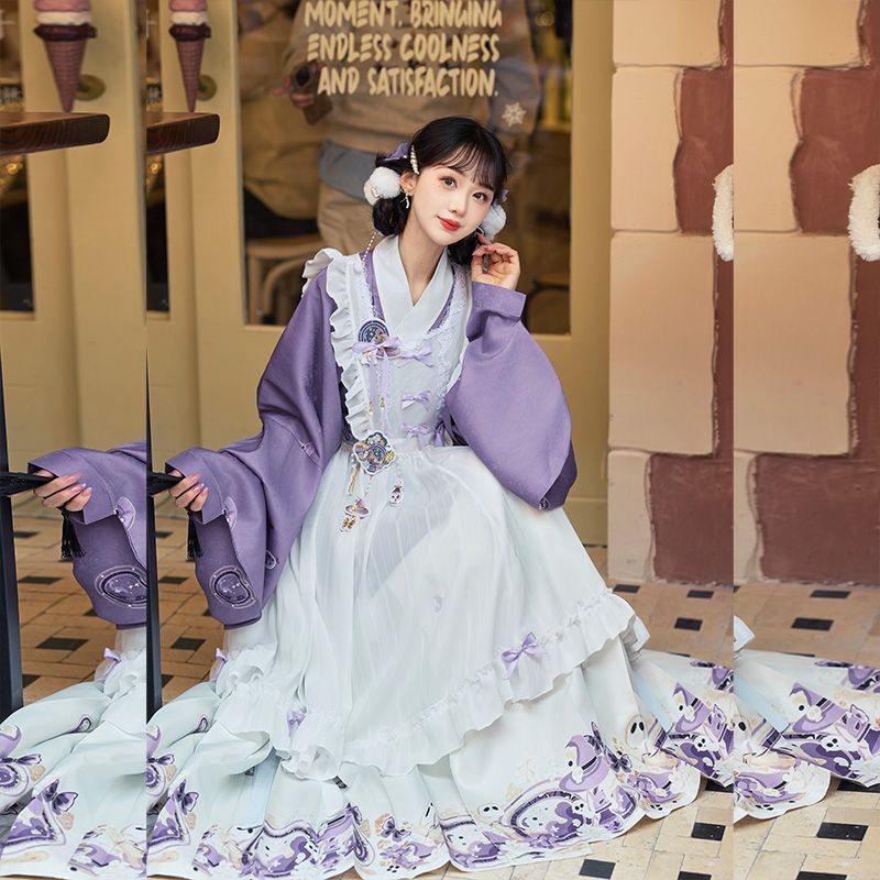 Süße Chinesische Stehkragen Li – Embroidery Apron Bewertung und Preis