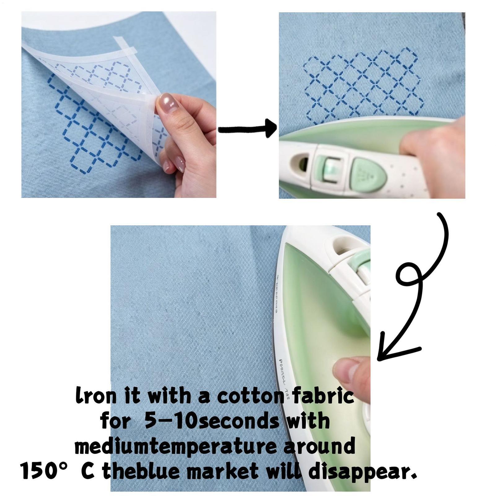 40g/Dose Hitze-entfernbarer St – Embroidery Pattern Bewertung und Preis