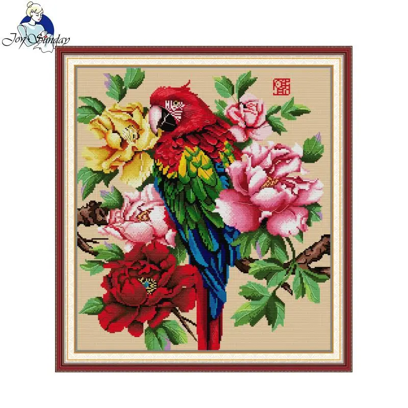 Joy Sunday Schöne Papagei Must – Embroidery Meaning Bewertung und Preis