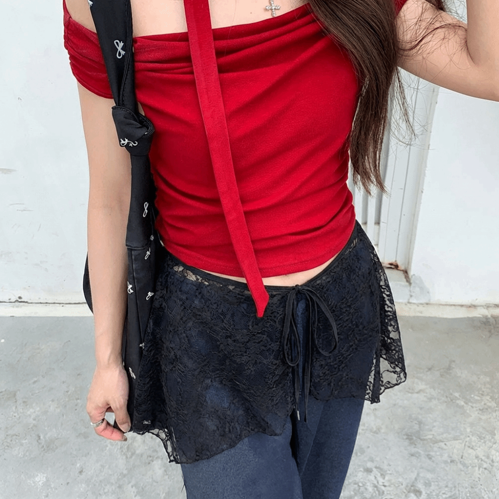 Französischer Spitzen-Minirock – Embroidery Apron Bewertung und Preis