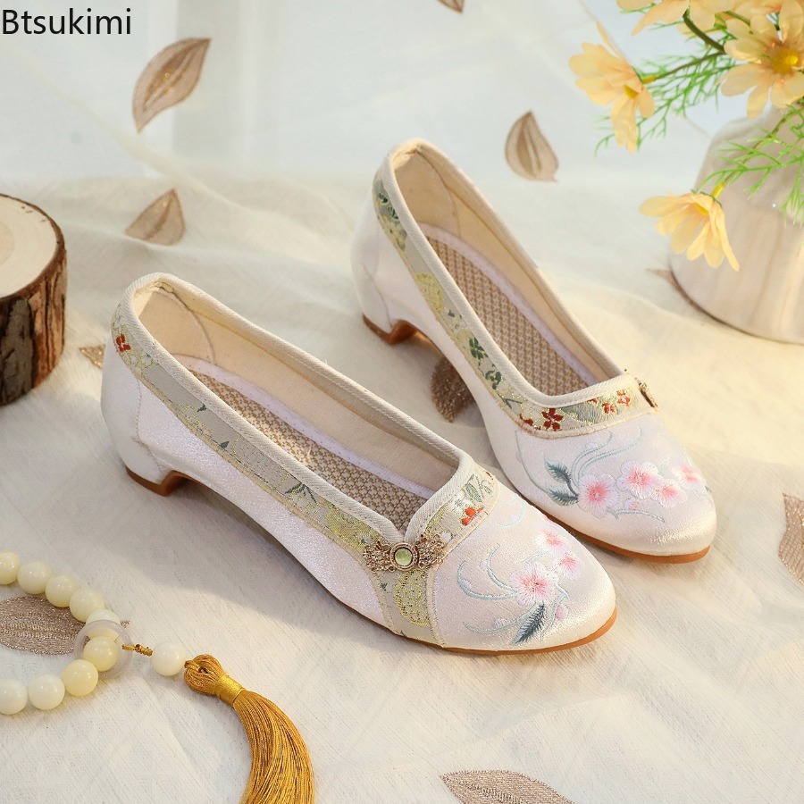 2026 Neue Damenschuhe im Ethno – Embroidery Simple Bewertung und Preis