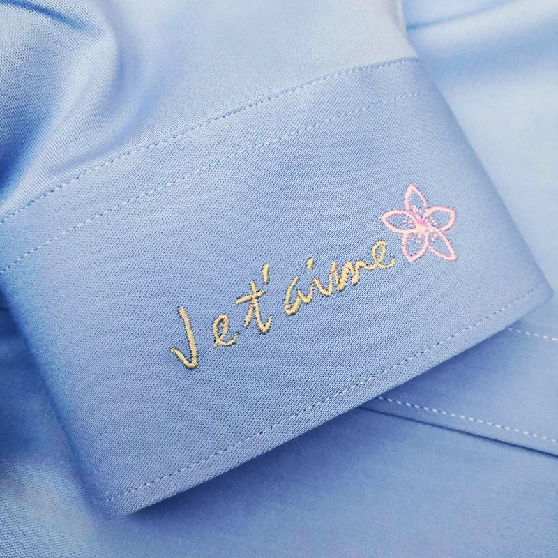 LOGO-Hemd mit individueller St – Embroidery Name Designs Bewertung und Preis