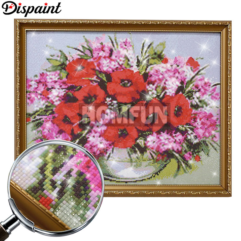 Dispaint Vollquadrat/Rundbohre – Embroidery Rose Stitch Bewertung und Preis
