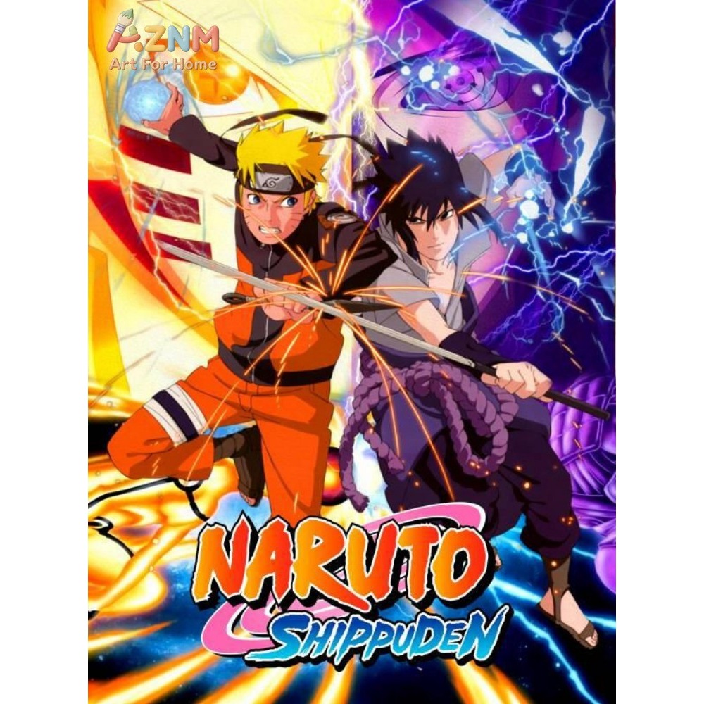 Rahmenloses 1-teiliges Naruto  – Embroidery Pattern Bewertung und Preis