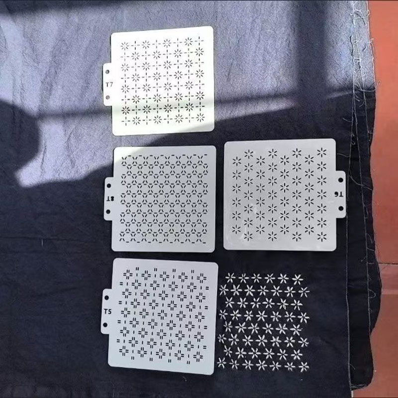 30-teiliges Sashiko-Schablonen – Embroidery Quilting Bewertung und Preis