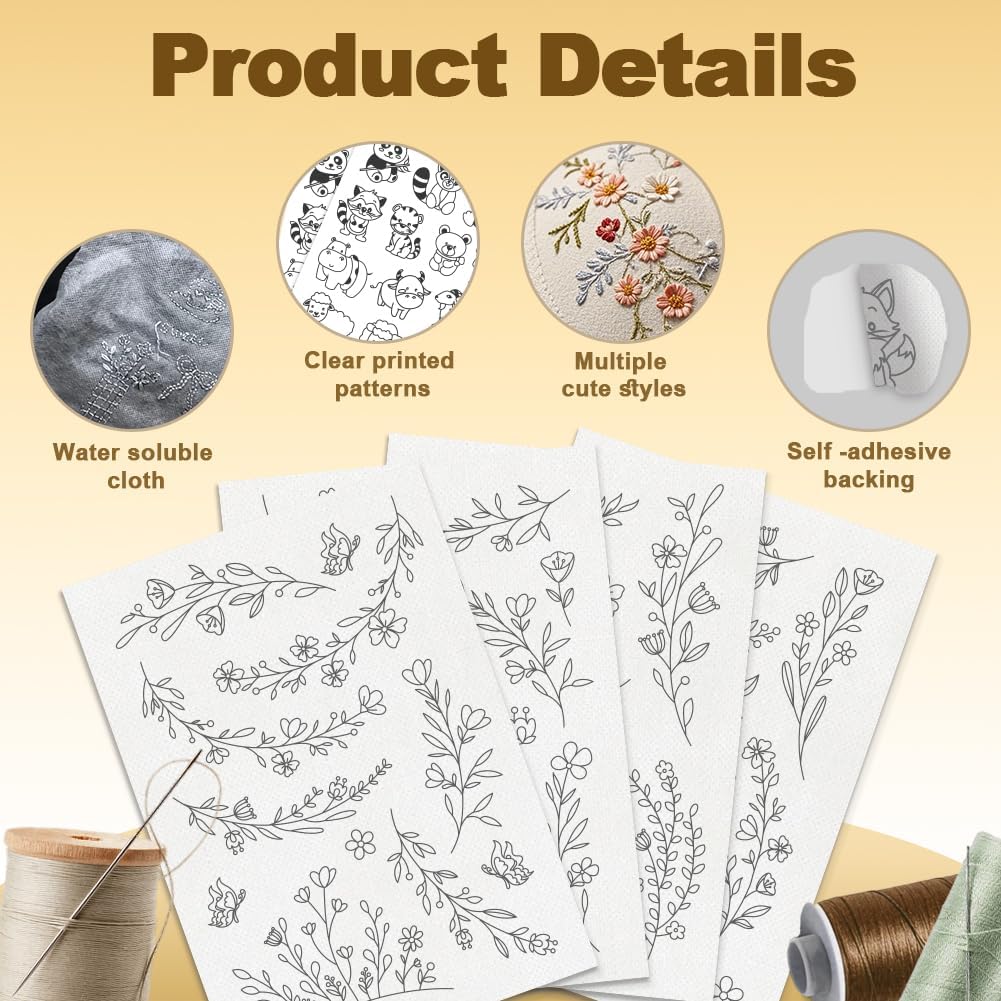 Wasserlösliches Stickerei-Stab – Embroidery Meaning Bewertung und Preis