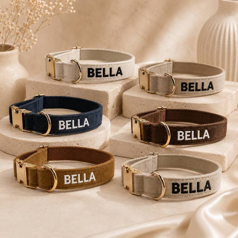 Individuell bestickte Halsbänd – Embroidery Name Designs Bewertung und Preis