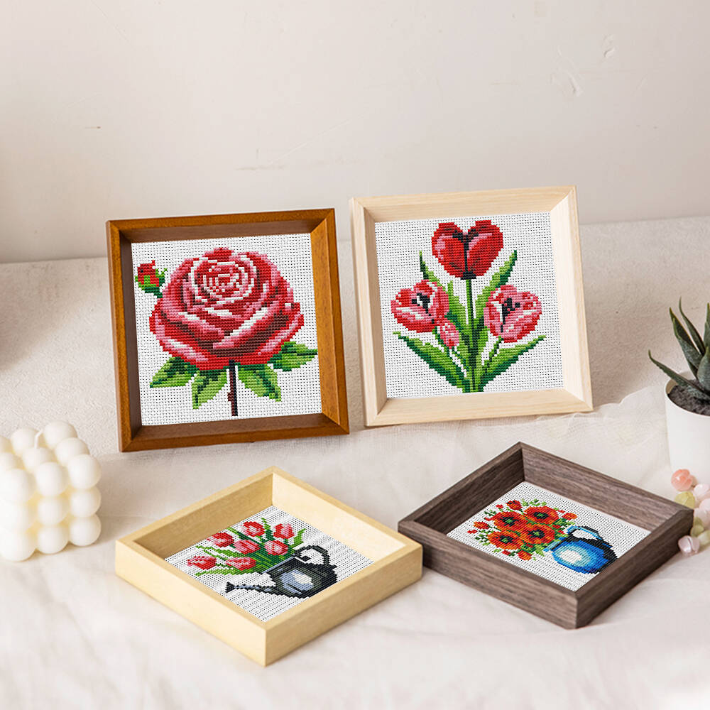Evershine 8-teiliges Mini-Blum – Embroidery Rose Stitch Bewertung und Preis