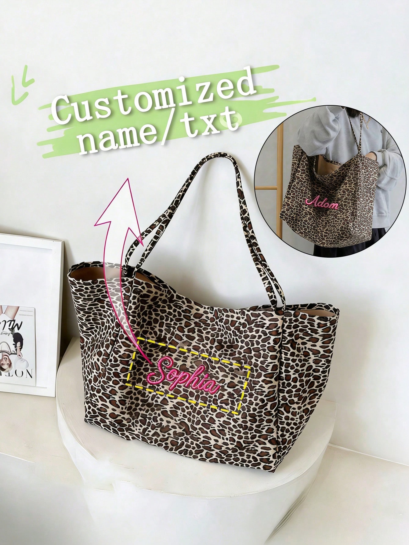 Personalisierte Einkaufstasche – Embroidery Names Bewertung und Preis