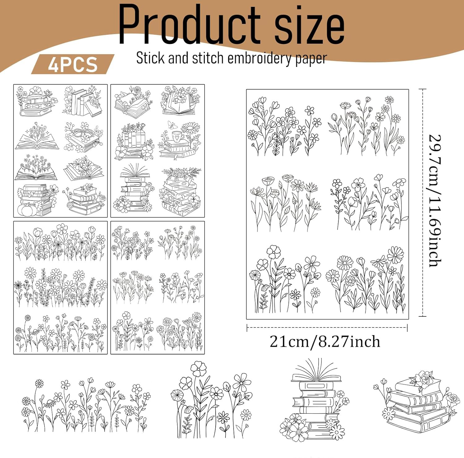 Vorgedrucktes Stickmuster-Papi – Embroidery Meaning Bewertung und Preis