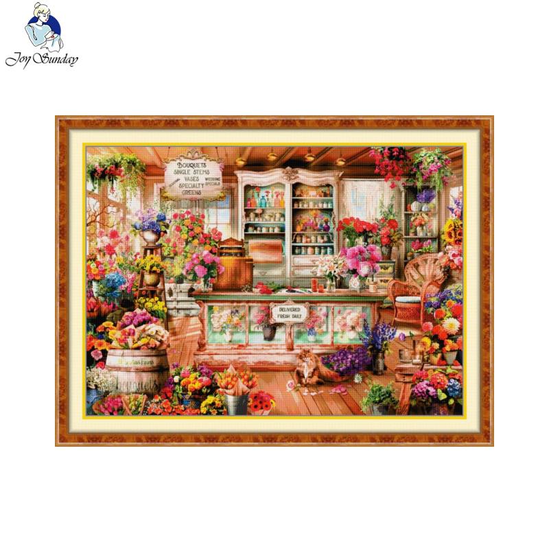 Joy Sunday Blumenladen-Muster, – Embroidery Meaning Bewertung und Preis