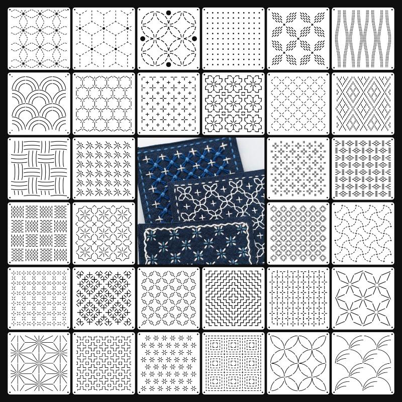 9 Stück/32 Stück Sashiko-Stick – Embroidery Quilting Bewertung und Preis