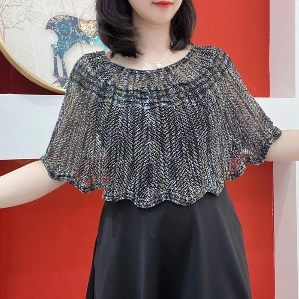 Pullover-Stil Häkel-Schal mit  – Embroidery Simple Bewertung und Preis