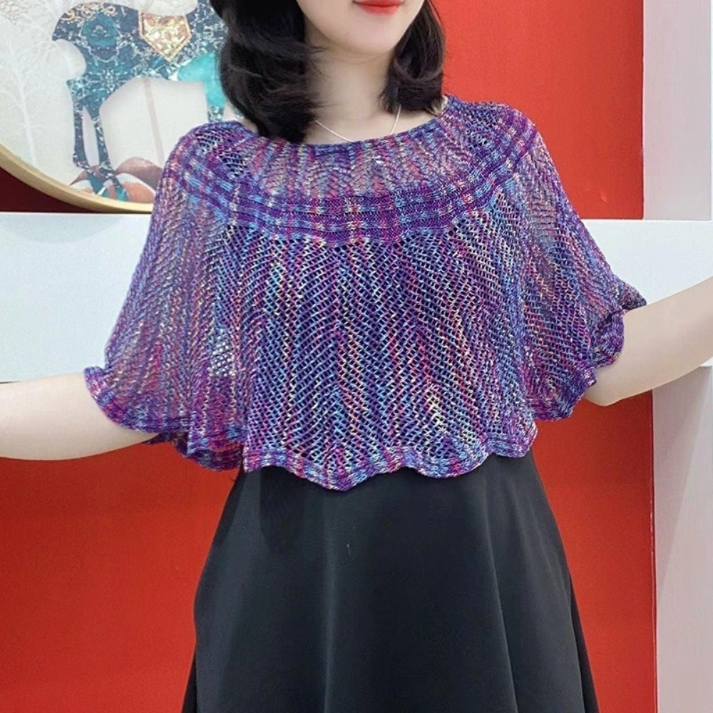 Pullover-Stil Häkel-Schal mit  – Embroidery Simple Bewertung und Preis