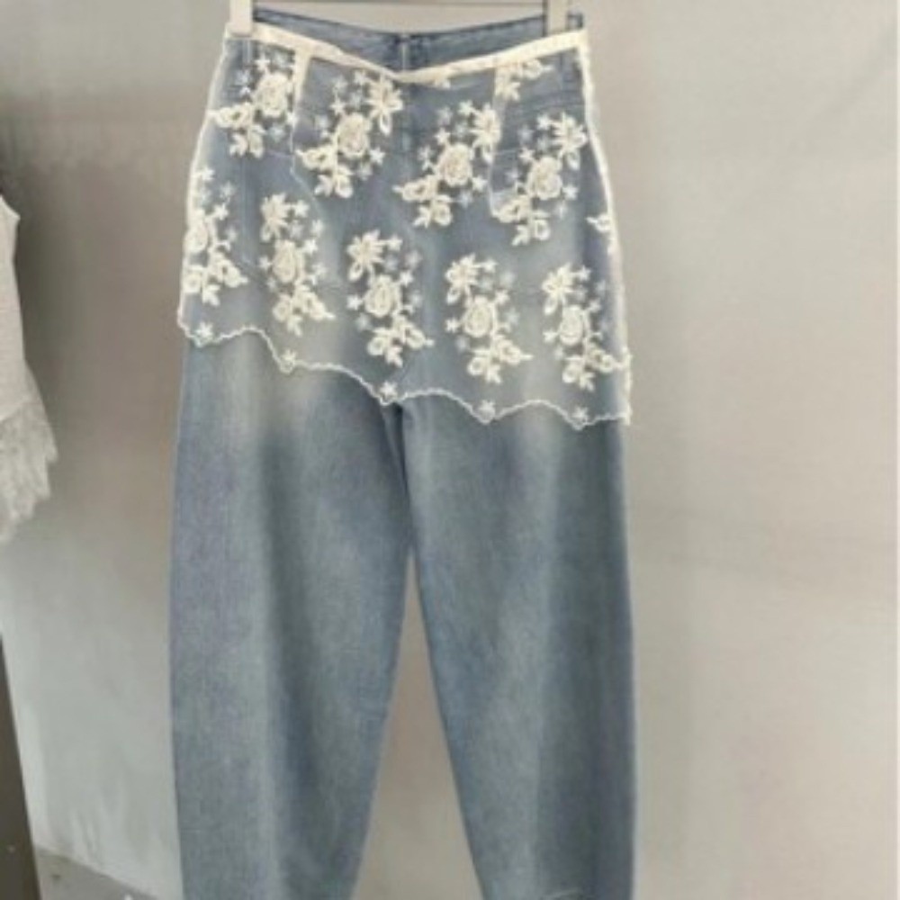 Jeans-Dekor-Spitzenrock, schma – Embroidery Apron Bewertung und Preis