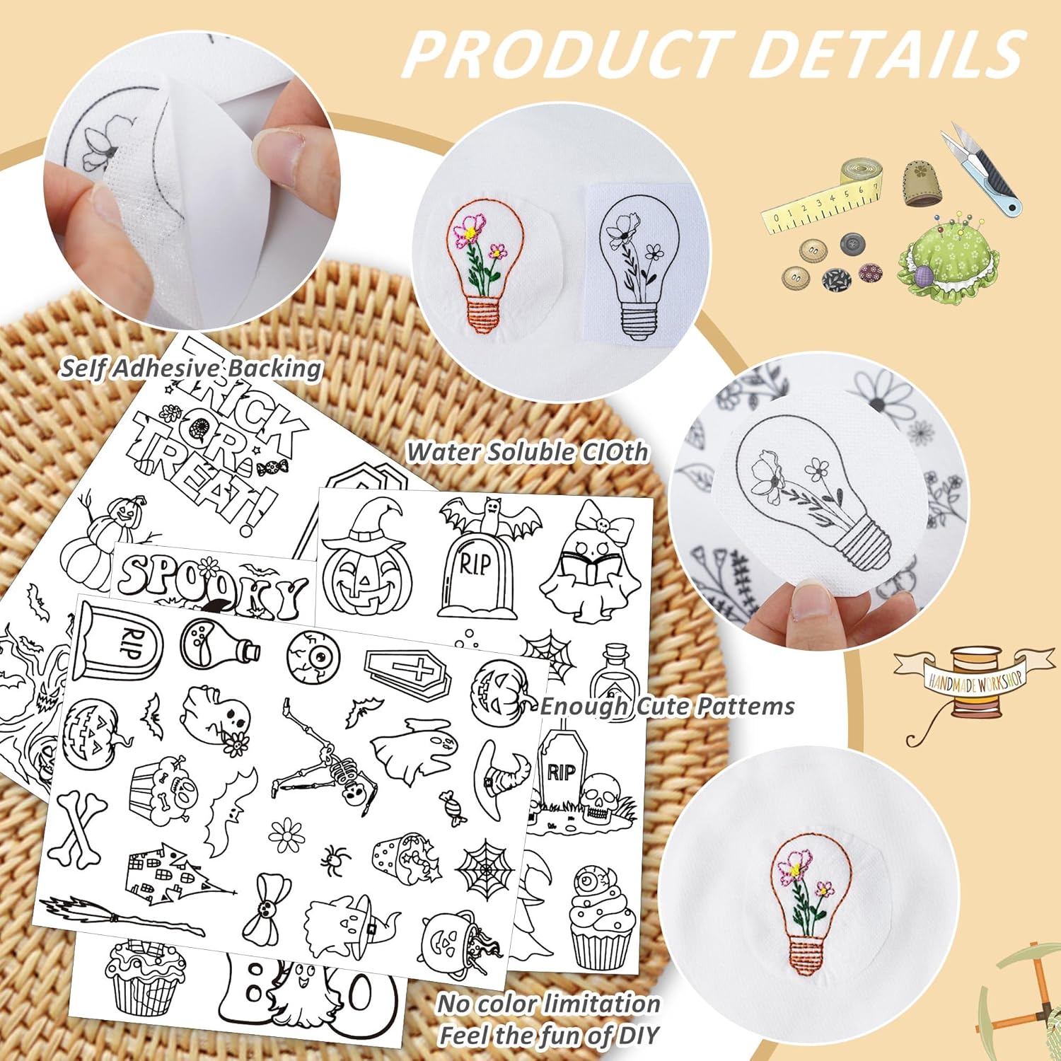 Wasserlösliches Stabilisator-S – Embroidery Meaning Bewertung und Preis