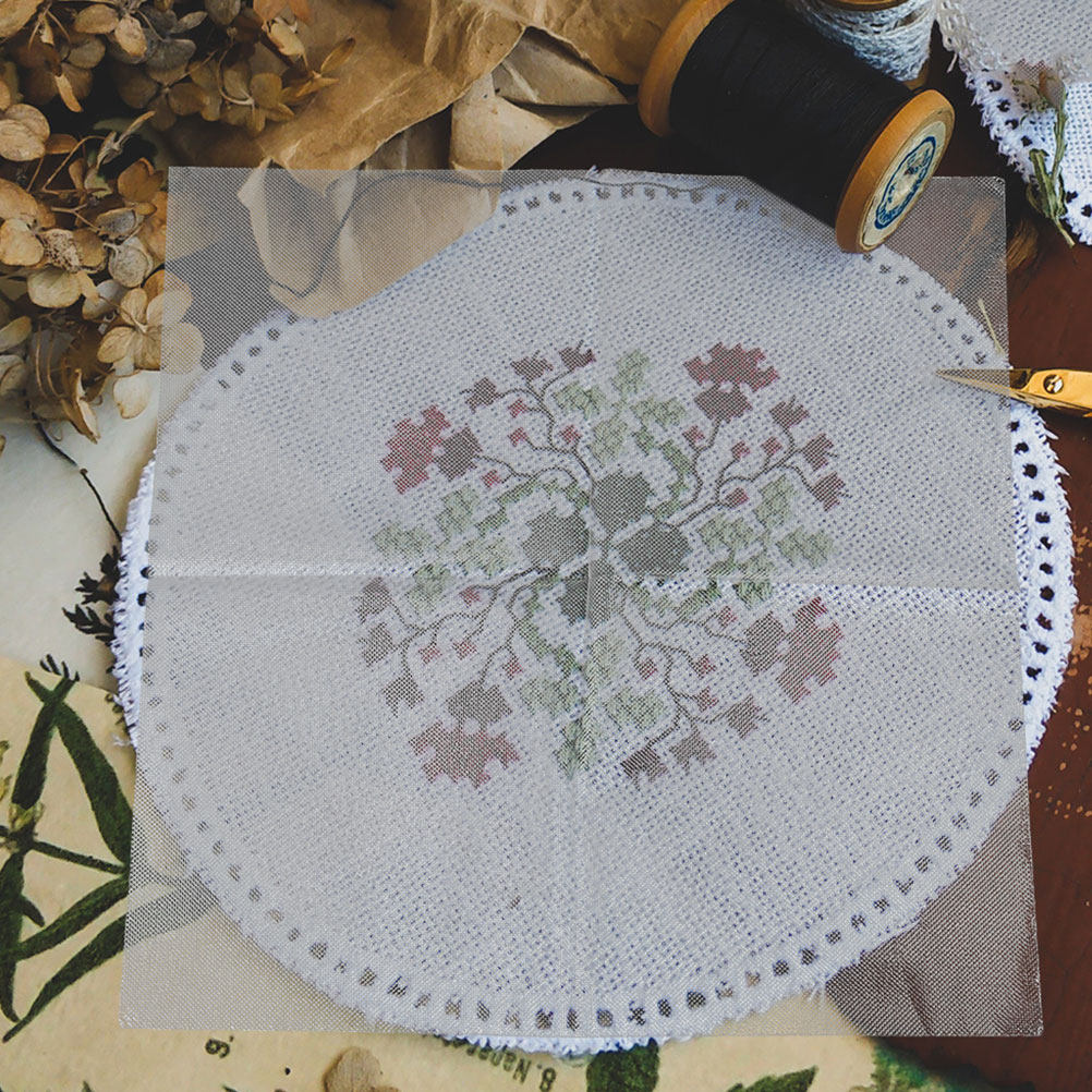 8-teiliges Wasserlösliches Sti – Embroidery Pattern Bewertung und Preis