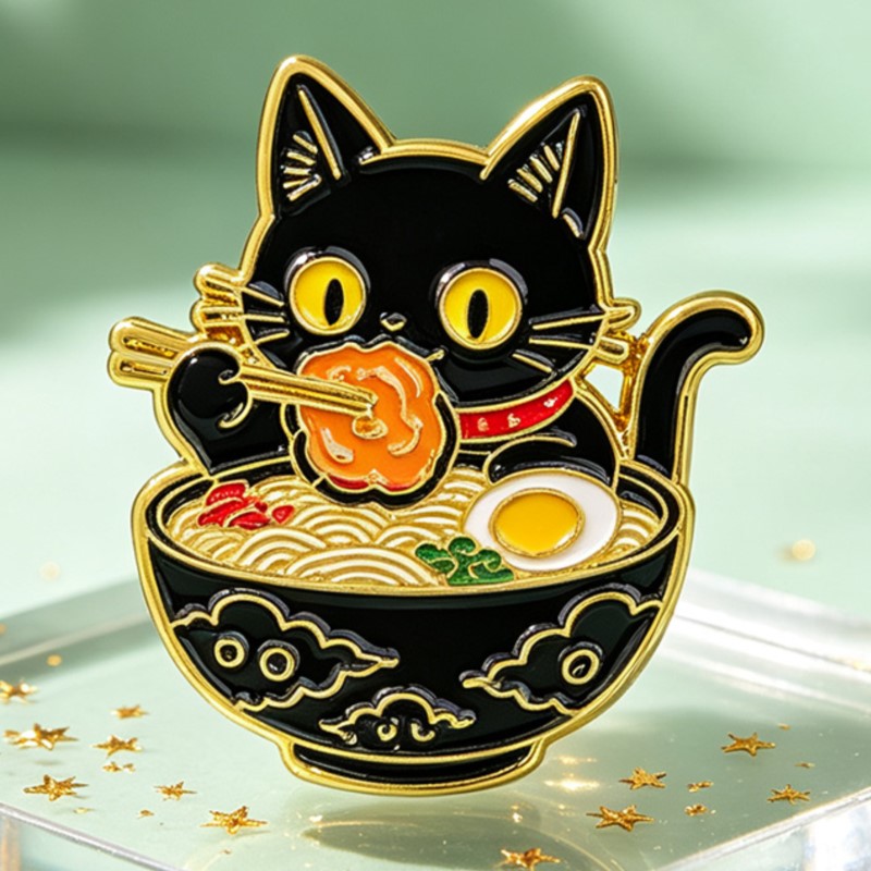 Niedliche Schwarze Katze beim  – Embroidery Simple Bewertung und Preis