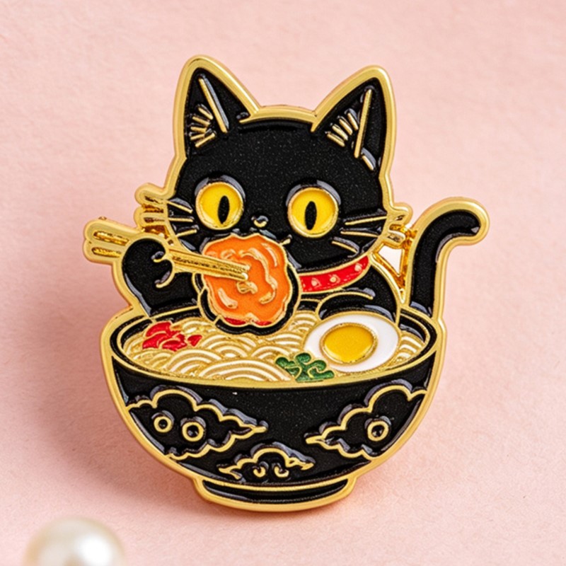 Niedliche Schwarze Katze beim  – Embroidery Simple Bewertung und Preis