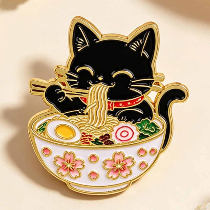 Niedliche Schwarze Katze beim  – Embroidery Simple Bewertung und Preis