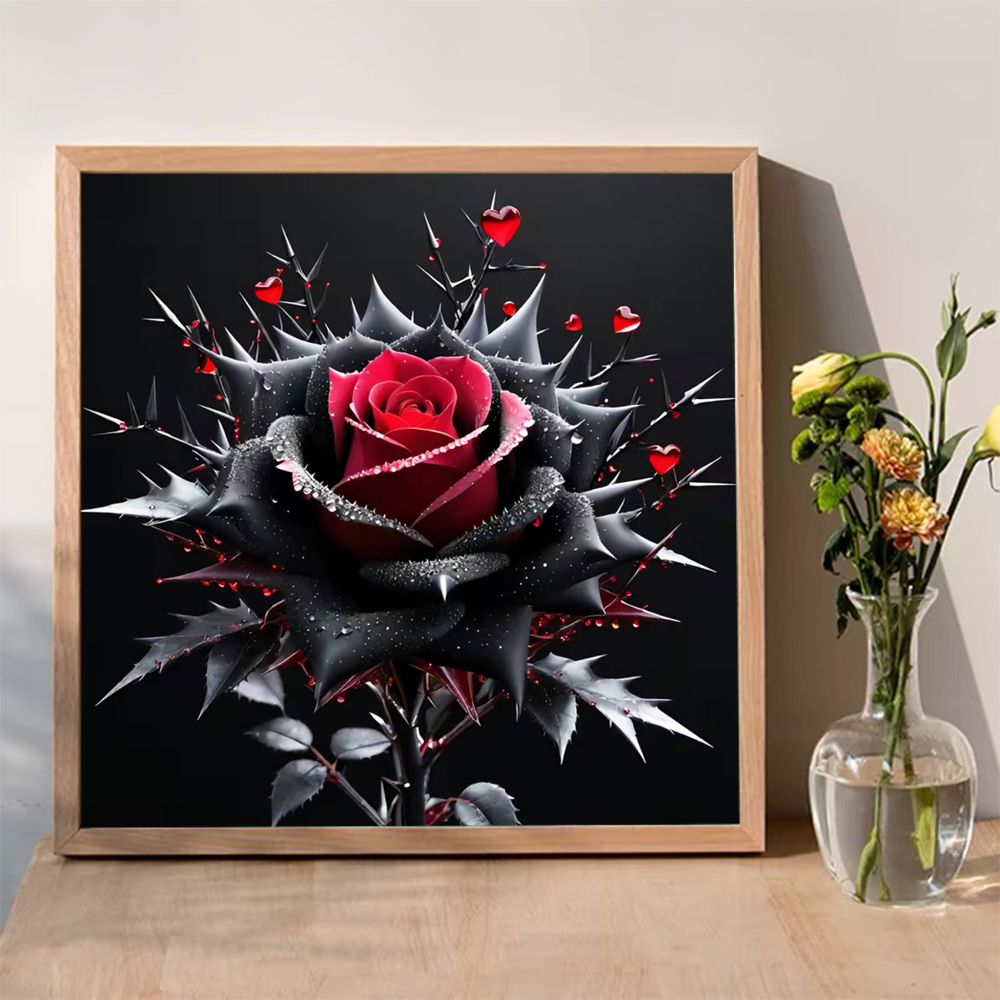 Evershine Diamant-Gemälde, Ros – Embroidery Rose Stitch Bewertung und Preis